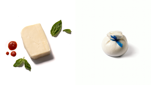 Mozzarella vs Burrata